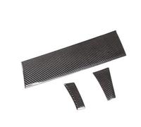 Décorative Couvercle Kit Navigation Pour Macan 2014 - 2020 Engrenages Porte Intérieure Console Centrale Autocollants Garniture Accessoires En Fiber Carbone Véritable