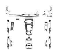 Décorative Couvercle Pour Mazda Pour CX9 Pour CX-9 Accessoires Intérieurs Voiture Autocollant Véritable Changement Vitesse Sortie D'air Lève-vitre Ensemble Tableau Bord