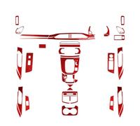 Décorative Couvercle Pour Mazda Pour CX9 Pour CX-9 Accessoires Intérieurs Voiture Autocollant Véritable Changement Vitesse Sortie D'air Lève-vitre Ensemble Tableau Bord