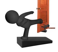 Decorative Door Wedge - Rubber Door Stopper for Safety, Draft Prevention with Anti Slip Function, Fun Cartoon Doorstop for Home Office Bedroom Apartment, 3.54x1.97x1.18 in