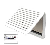 Decorative Electrical Panel Cover - 38x28x3cm, Hollow Cut Out PP Board Vertical Cabinet To Fuse Box | Ultra Thin Decorative Frames Hiding Tool For Kitchen And Home Living Space Walls