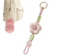 Decorative Hat Bag, Travel Hat Clip, Adjustable Anti Loss Flower, Lightweight Clip with Grip, Accessory Metal Holder for Purse, Luggage Backpack Bag Handbag Tote Airport Beach Vacation Outdoor