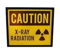 Decorative Lightbox, Caution X-Ray Radiation