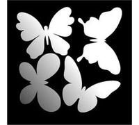 Decorative miroir butterflies, 20 x 20 cm miroir G