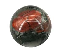 Decorative Ornaments African Blood Stone Quartz Ball Crystal Ornament (Size : 700-800g) Gemstone Stone