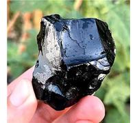 Decorative Ornaments Obsidian Crystal Stone Irregular Rough Quartz Rock Decoration (Size : 300g)