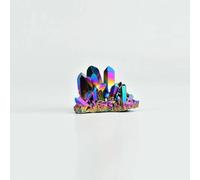 Decorative Ornaments Quartz Crystal Stone Rainbow Cluster