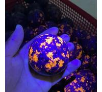 Decorative Ornaments Stone Crystal Ball Wizardry Home Decor (Size : 4cm)