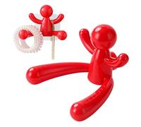 Decorative Wall Hooks Key, Cute Key Holder Wall, Self-Adhesive Human-Shaped Hair Band Hanger Organizer Aesthetic For Jewelry Bathroom Entryway Bedroom Kitchen Small Blower Power Electric Unit Gear
