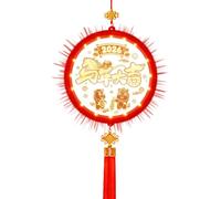 Décoratives - LED à Suspension pour Nouvel An Chinois | Décoration pour le Nouvel An 2026,pour Voiture Seuil Chambre Balcons Entrées Mur Jardin Avenues Porche