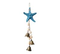 DecorativeWind Chimes, Coastal Sea Decor Hanging Ornament, 10.63x3.35 inches Beach Garden Yard Backyard Porch Patio River Holiday Coastal Home Decoration Gift for Women