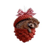 Decorazione A Ghianda per Albero Di Natale - Appendibile Ricordo | Ornamento Pendente in Acrilico A Forma Di Animale, Addobbo Festivo per, Davanzale, Porta, Soggiorno, Ristorante E Feste