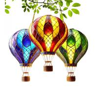 Decorazione Natalizia A Forma Di Palloncino Ad Aria Calda - Addobbi Natalizi In Acrilico Impermeabili | Addobbo Stagionale Per Compleanni Serate Esterni | Decorazione - Giardino Casa Cortile Feste