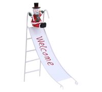 Decorazione Natalizia Scorrevole - Decorazione Natalizia Per Diapositive | Ornamento Da Tavolo Per La Casa | Ornamento Natalizio Per Diapositive Per L'arredamento Della Casa, Lavoretti Natalizi Da Tav