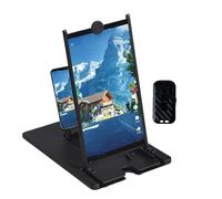 Decorazón Natalizie Per L Albero Di Natale Support pliable avec télécommande sans fil Amplificateur d'écran 3D HD pour téléphone portable et projecteur