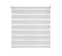 Decorblind Store Enrouleur Double épaisseur Jour et Nuit Installation Murale ou au Plafond. Dimensions du Store : 140 x 180 cm (l x L) Store Enrouleur Gris 137 x 175 cm