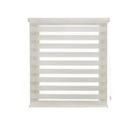 Decorblind Store Enrouleur Double épaisseur sans perçage et sans perçage Dimensions Stores de fenêtre 140 x 150 x 150 cm Store Enrouleur occultant 137 x 145 cm Écru