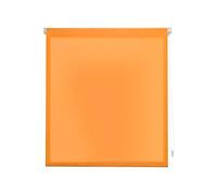 Decorblind Store Enrouleur EasyFix Translucide sans Outils et sans perçage Dimensions : 87 x 180 cm Largeur x Longue/Mesure Tissu Store : 84 x 175 cm - Orange uni Stores pour fenêtres