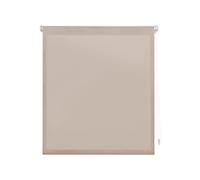 Decorblind Store Enrouleur EasyFix Translucide sans perçage et sans perçage - Dimensions 52 x 180 cm (l x L) Tissu 49 x 175 cm - Couleur Ivoire uni