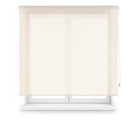 Decorblind Store Enrouleur en Tissu Screen Dimensions : 80 x 180 cm - Réduction des Reflets sans renoncer à la lumière - Store Facile à Installer Mur ou Plafond - Fenêtre Couleur : Maquillage