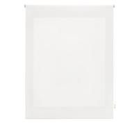 Decorblind Store Enrouleur translucide Lisse - Dimensions : 120 x 250 cm - Largeur x Longueur : 117 x 245 cm - Store Transparent Blanc cassé Facile à Installer au Mur ou au Plafond