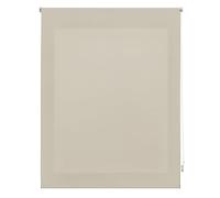 Decorblind Store Enrouleur translucide Lisse - Dimensions : 80 x 175 cm, Largeur x Longueur - Dimensions du Store : 77 x 170 cm, Couleur Marron Clair - Facile à Installer au Mur ou au Plafond