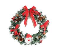 Décorer la Couronne de noël, vitrine d'herbe, Couronne d'halloween, Disposition de la scène, Couronne d'arc Multifonction pour la Maison