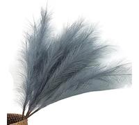Décorer la Maison avec des Fleurs sèches, Bouquet d'herbe de Pampa Artificielle Multicolore 90-120 cm, for Vase, décoration de Mariage(Lilac Colour,120CM)