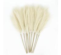 Décorer la Maison avec des Fleurs sèches, Herbe de Pampa Artificielle, 1 pièce, Plusieurs Tailles, for Vase, Mariage, Noël, décoration d'intérieur(B02,Length 110cm)