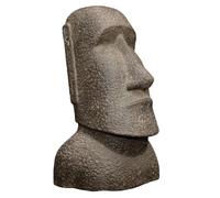 DÉCORIALE-Statue de jardin Moai H 30 cm