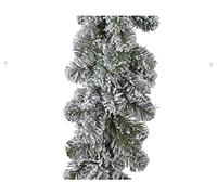 Decoris Guirlande de sapin artificiel avec neige Vert 2,7 m x env. 20 cm