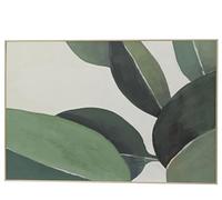 Decoris Peinture MDF vert et blanc - 40 cm de longueur, 60 cm de largeur, 2,5 cm de hauteur