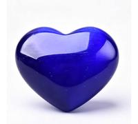 DECORN 3 Pierres de cœur en Cristal de guérison Naturel, œil de Chat