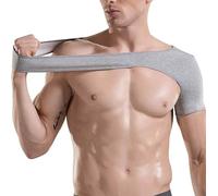 DECORN Épaulière de sport pour hommes et femmes, manchon de compression élastique, attelle de bras pour soulager la douleur, soutien de la coiffe des rotateurs déchirée, tendinite, luxation,Medium