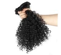 DECORNIJIA 1 Pièce Postiche Bouclés Queue de Perruque Synthétique Longue et Épaisse Accessoire de Mode pour Fête