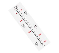 DECORNIJIA 1 Set Autocollants de Mesure de Taille pour Garçon et Filles Motif Ours 3D Décoratifs Muraux Chambre Garçon et Filles Suivi Croissance Ludique