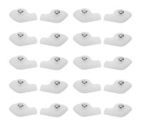 DECORNIJIA 10 Paires de Coussinets Anti-frottement pour Chaussures de Sport Noirs, Patchs de Réparation Autocollants pour Doublure de Col, Protections D'ouverture Résistantes pour