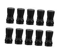DECORNIJIA 10 Pièces Bottes Père Noël Décorations De Noël Petit Ornements Chaussures De Fête Botte Décorative Décor Décorer Ornement Plastique
