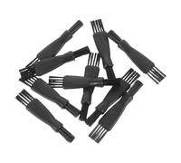 DECORNIJIA 10 pièces Brossettes de Nettoyage Rasoir Électrique Double Tête Mini Brosse Portable sans Perte Poils pour Rasoir Tondeuse Épilateur Entretien Domestique et Voyage
