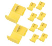 DECORNIJIA 10 pièces Connecteurs de Câbles Auto sans Soudure Raccords Rapides Étanches Haute Tension Installation Facile pour Câbles Électriques et Haut-parleurs Voiture Accessoires Fiables