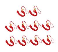 DECORNIJIA 10 Pièces Décoration de Graduation Pompons pour Chapeaux de Accessoires de Cérémonie de Remise de Pratique
