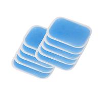 DECORNIJIA 10 pièces Gel Pads de Remplacement pour Électrostimulateur Abdominal Tapis Gel pour Toner Musculaire et Machine de Massage de Fitness pour Musculation Abdominale