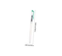 DECORNIJIA 10 pièces Pinceaux Aquarelle pour Étudiants Stylos de Peinture avec Réserve Eau Pointe Fine et Plate Couleurs Solides pour Dessin et Calligraphie Kit Ergonomique