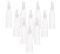 DECORNIJIA 10 Pièces Plastic Ampule Tips For Liquid Dispensing Transparent Vial Caps With Mini Opener Safety Protection For Glass Ampules In Laboratories And Hospitals
