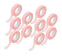 DECORNIJIA 10 pièces Ruban Adhésif pour Extension Cils Ruban Respirant pour Isolation Paupière Bandes Lifting Cils Faciles à Déchirer Usage Professionnel et Personnel