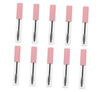 DECORNIJIA 10 pièces Tube Mascara Vide avec Brosse Lot de Flacons Rechargeables Plastique Bouteille Cosmétique Légère et Compacte pour Crème Croissance des Cils