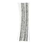 DECORNIJIA 100 Pièces 100 Tiges de Fil de Fer Recouvertes de Papier 0,55 MM Calibre 24, Couleur Olive, pour Compositions de Fleurs, Bouquets, Couronnes et Travaux Manuels D’Artisanat