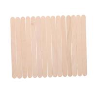 DECORNIJIA 100 pièces Bâtonnets pour DIY Mélangeur de Colle et Décorations de Desserts Sticks de Peinture Lisses pour Projets Créatifs et Pâtisserie Réutilisable
