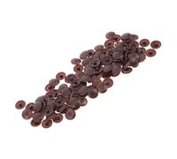DECORNIJIA 100 pièces Cache Vis Plastique Auto Taraudeurs Bouchons Décoratifs Résistants pour Meubles et Armoires Couvre Faciles à Installer Protection Poussière Foncé