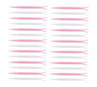 DECORNIJIA 100 pièces Fourchettes Y pour Double Paupières Accèssoires Maquillage Réhausseur Paupière Outil Beauté pour Créer un Pli Naturel et Profond Adapté et Couleur Aléatoire